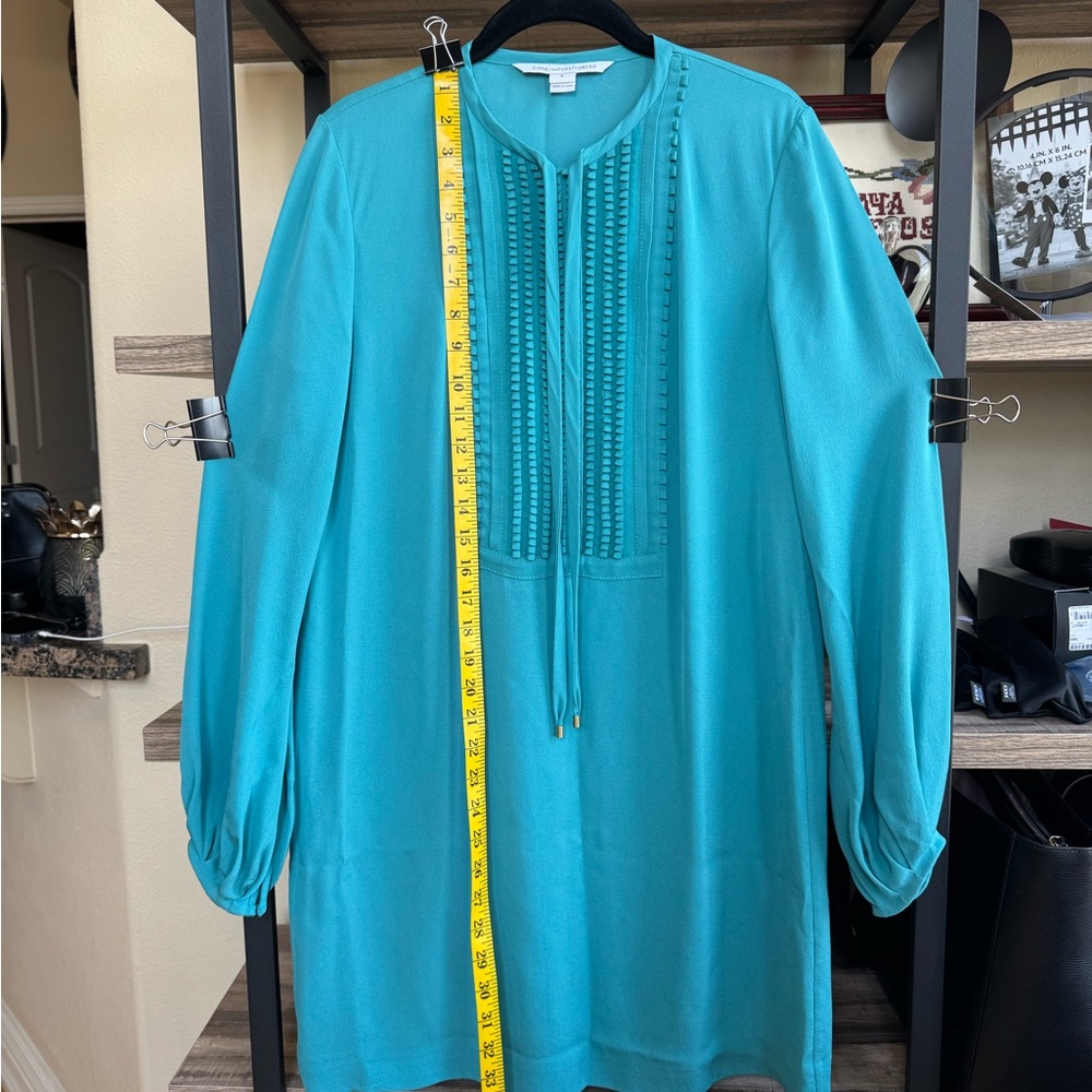 Diane Von Furstenberg Turquoise Dress 👗